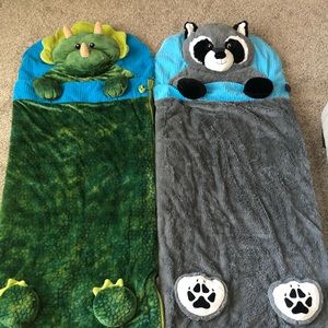 Kids Plush Animal sleeping bags